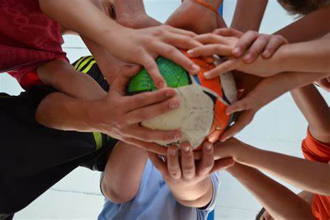 Jugendliche beim Sport